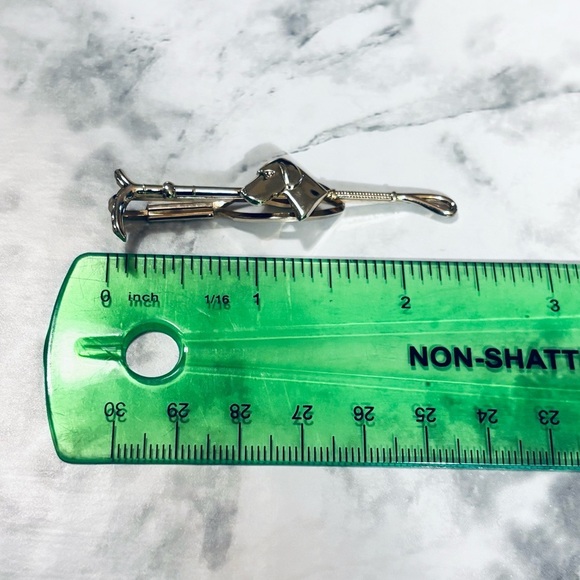 Vintage Tie Clip with Hound Dog Equestrian Gold Tone Stratton Imitation - Picture 4 of 4